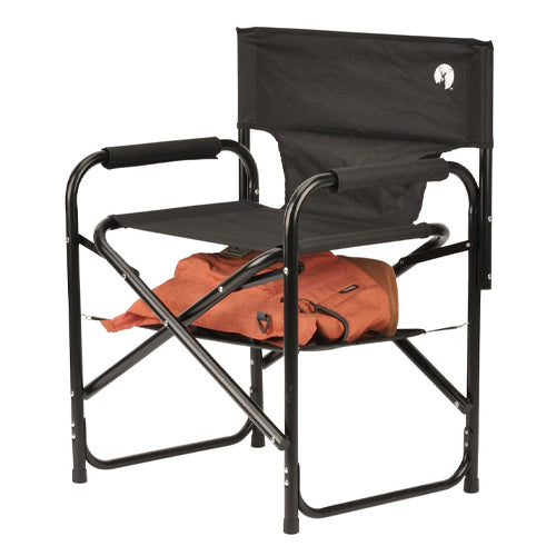 キャプテンスタッグ 620x480x800mm チェアー(ポータブル/ブラック) UC-1880