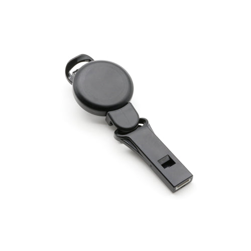ESCO(エスコ) 45mm ホイッスル(リール・回転クリップ付) EA916XK-81