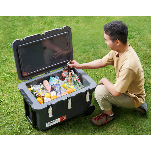 アイリスオーヤマ(IRIS OHYAMA) 731x460x454mm/60L クーラーボックス(グレー) VITC-60