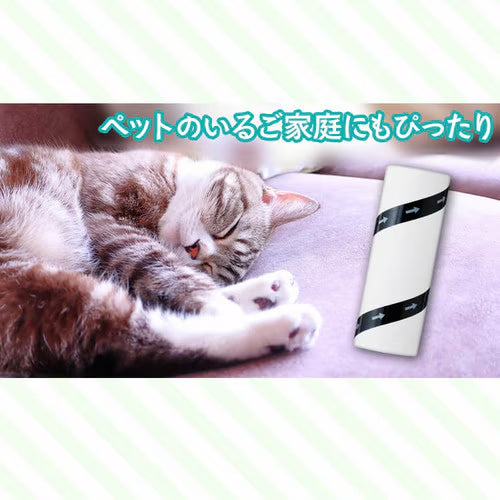 アイリスオーヤマ(IRIS OHYAMA) 160mm 交換用ロール(ホワイト/3巻)120周巻 NC-SH1203P