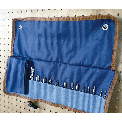 ESCO(エスコ) 436x160mm ドリルロール(デニム/15ポケット) EA925BN-11