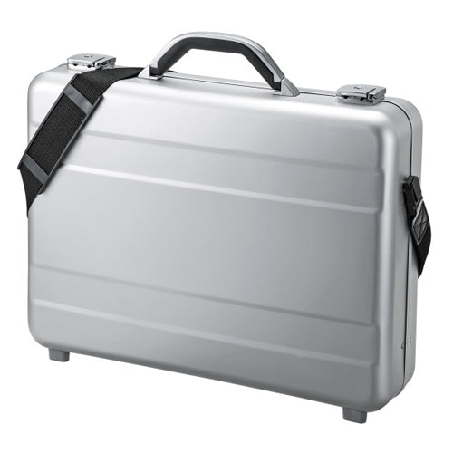 サンワサプライ 420x 90x303mm /内寸 ノートパソコンケース(アルミ) BAG-AL4N2