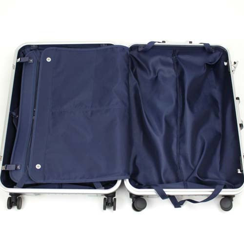 ESCO(エスコ) 460x310x660mm/88L キャリーケース(シルバー) EA927AX-18C