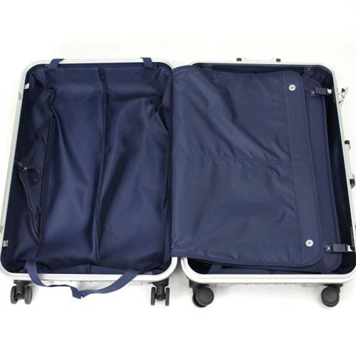 ESCO(エスコ) 460x310x660mm/88L キャリーケース(シルバー) EA927AX-18C