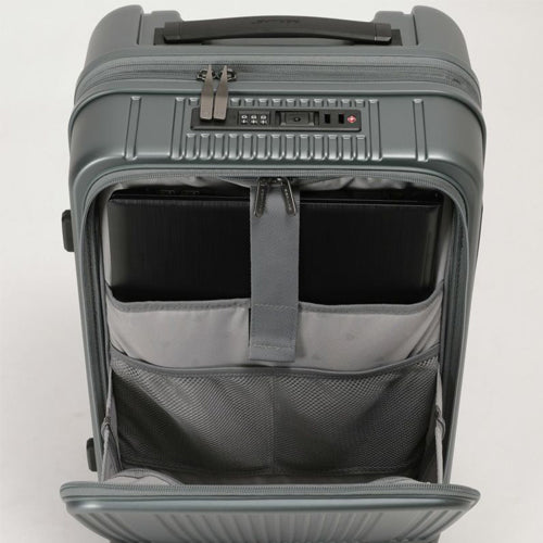 ESCO(エスコ) 330x240x500mm/37L キャリーケース(マットブラック) EA927AX-26C