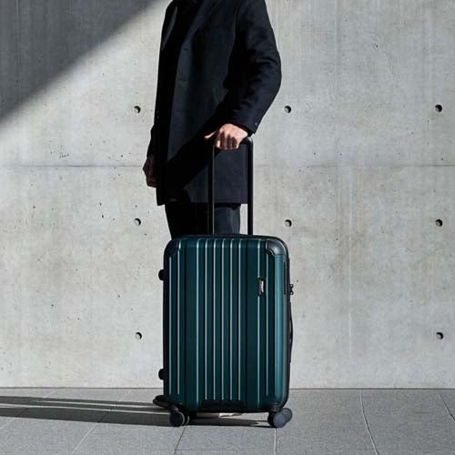 ESCO(エスコ) 400x250x580mm/54L キャリーケース(シルバー) EA927AX-6D