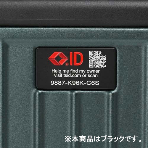 ESCO(エスコ) 400x250x580mm/54L キャリーケース(ブラック) EA927AX-7E