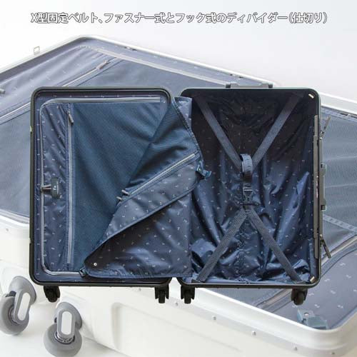 ESCO(エスコ) 420x290x600mm/65L キャリーケース(ブラック) EA927BG-67