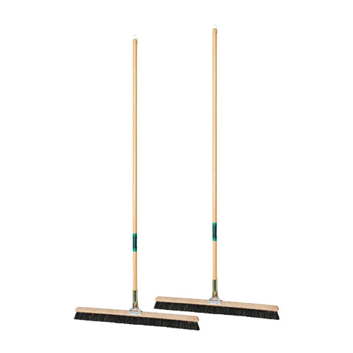 テラモト 1310mm 木柄ほうき(自在/2本) CL-381-130-0