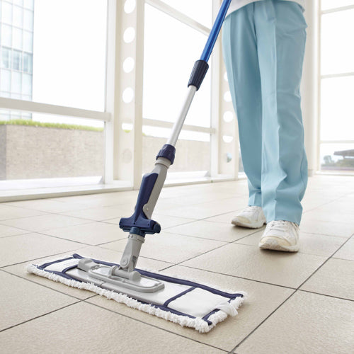 山崎産業(CONDOR) 480x155mm マイクロファイバーモップ(水拭き) MO909-000X-MB-BL