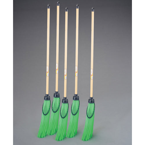 コンパル 1470mm 竹ほうき(プラスチック製/5本組) 007190