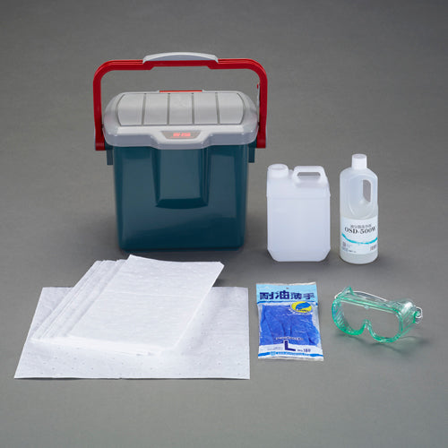 ESCO(エスコ) 緊急油吸着・洗浄キット(携帯用) EA929DH-82A
