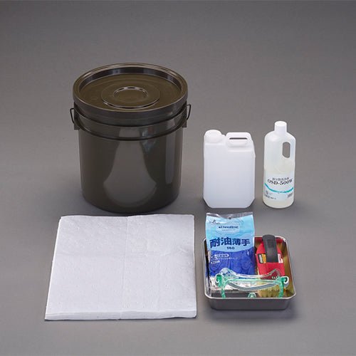 ESCO(エスコ) 緊急油吸着・洗浄キット(携帯用) EA929DH-83
