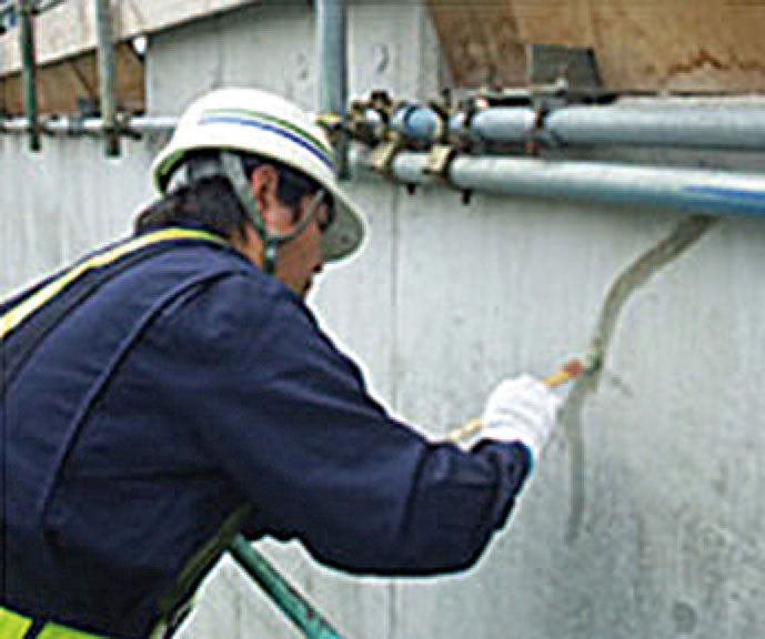 アルファ工業 50gx48 コンクリートひび割れ補修剤(エポキシ/夏 AT380