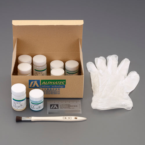 アルファ工業 50gx48 コンクリートひび割れ補修剤(エポキシ/夏 AT380