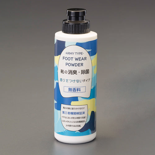 ESCO(エスコ) 90g 消臭・除菌剤(フットウェアパウダー/無香料) EA939AG-81