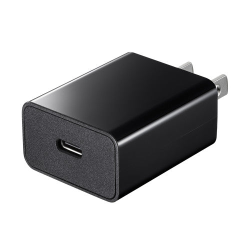 サンワサプライ AC100-240V USB充電器(1ポート/3A/黒/TypeC) ACA-IP92BK