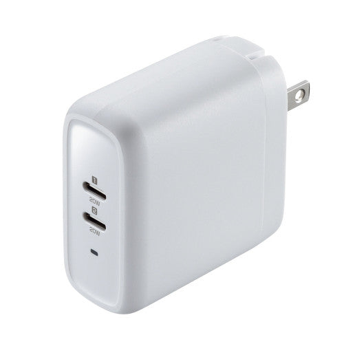 サンワサプライ AC100V-240V/USB充電器(USB PD対応) ACA-PD97W