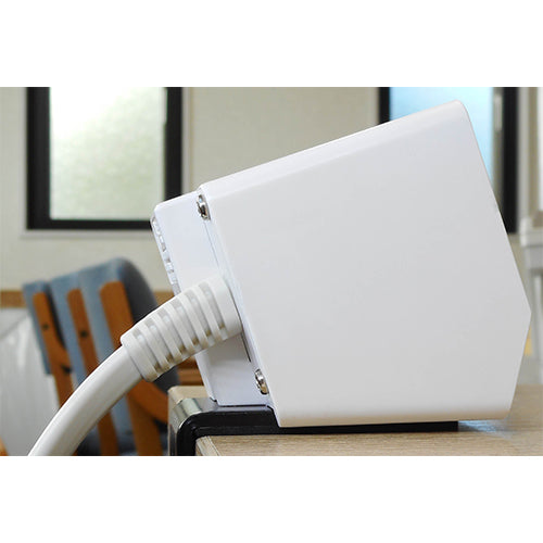 ESCO(エスコ) クランプ式タップ (USB typeA・C/黒) EA940CD-265