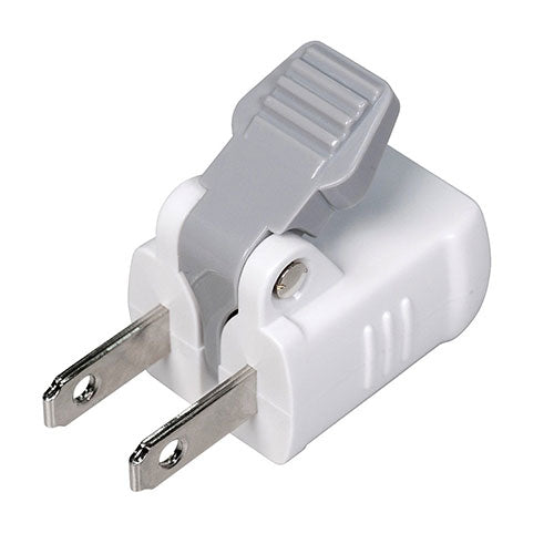 朝日電器(ELPA) AC125V/15A ツマミ付プラグ RTP-301NB(W)