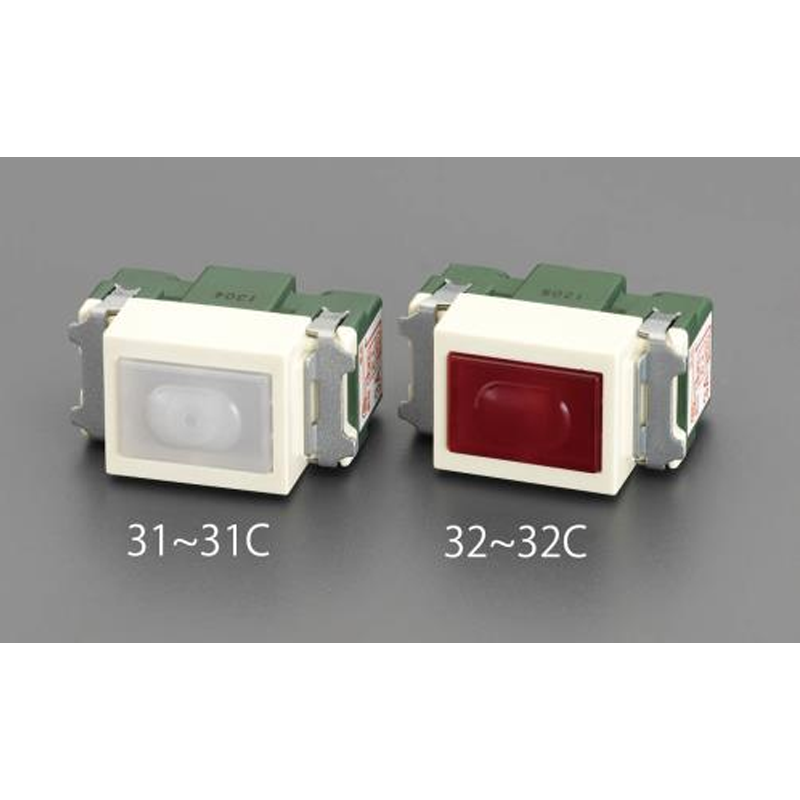パナソニック(Panasonic) 300V/ 3A パイロットランプ(電流検知型・白) WN3033W