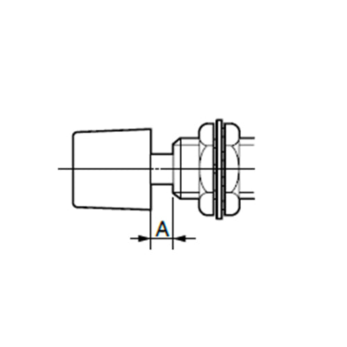 NKKスイッチズ 125V/3A 押しボタンスイッチ(単極双投/小型 MB-N12S1S