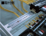 篠原電機 1000mm アルミDINレール(長穴)(2本) ADK-RT-10