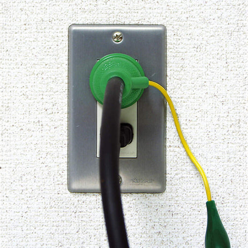 日動工業 15A/1m 過負荷・漏電保護兼用プラグ(防雨型) PBW-EKT-S