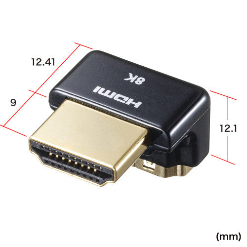 サンワサプライ HDMI アダプター(L型下) AD-HD27LD