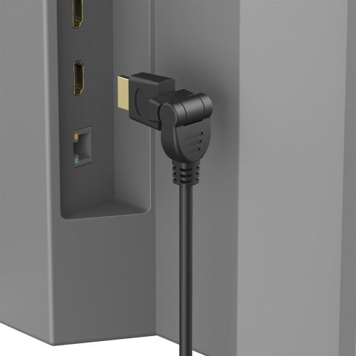 サンワサプライ 1.0m HDMI延長ケーブル(3Dコネクタ) KM-HD20-3DEN10N