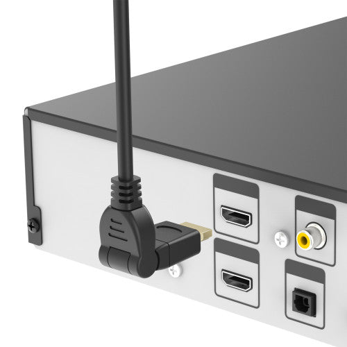 サンワサプライ 1.0m HDMI延長ケーブル(3Dコネクタ) KM-HD20-3DEN10N