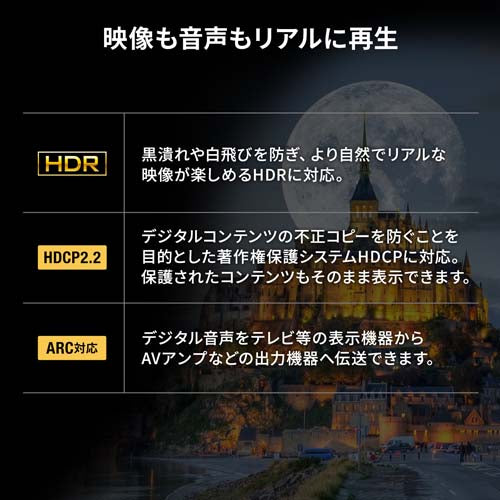 サンワサプライ HDMI 中継アダプター AD-HDR40