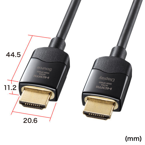 サンワサプライ 15m HDMI(光ファイバー・ウルトラハイスピード) KM-HD20-UFB150