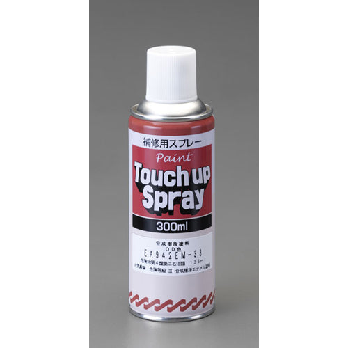 ESCO(エスコ) 300ml エナメルスプレー(車輌用/艶消し黒/48本) EA942EM-893