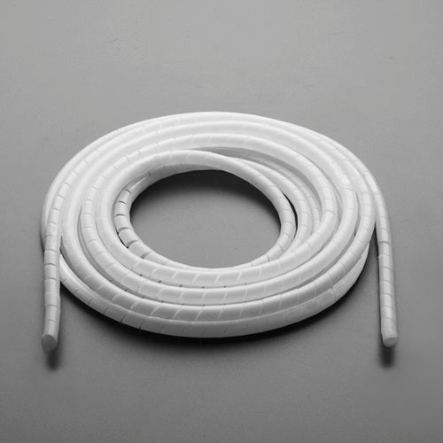 デンカエレクトロン 12.0mmx 5m スパイラルチューブ(フッ素樹脂/乳白色) DP-12T