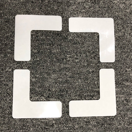 ニトムズ フロア表示マーク(面ファスナー式/L型/4枚) RR0259