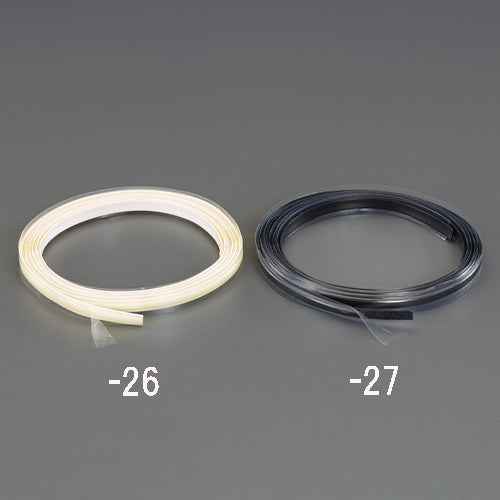 ESCO(エスコ) 7x2000mm 粘着付隙間カバー(黒) EA944KC-27