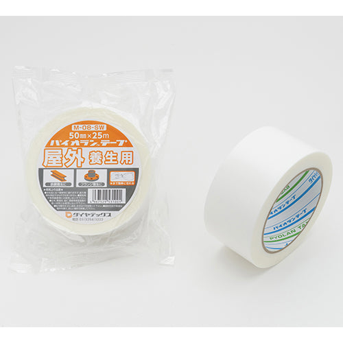 ダイヤテックス 50mmx25m 養生テープ(強耐候/白/30巻) M-08-SW-50×25