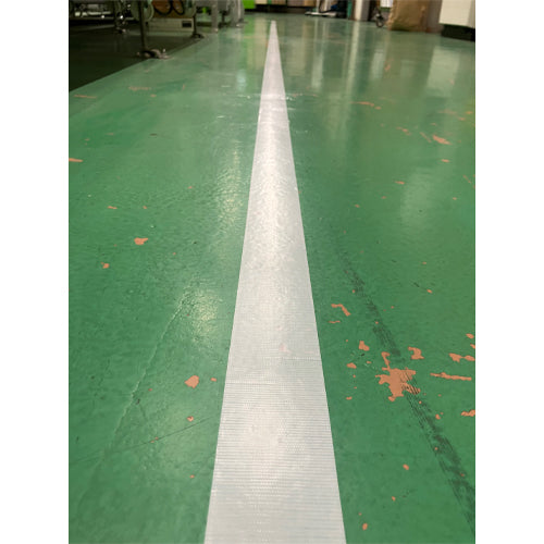 ESCO(エスコ) 50mmx20m 油面用強力ラインテープ(白) EA944RR-31