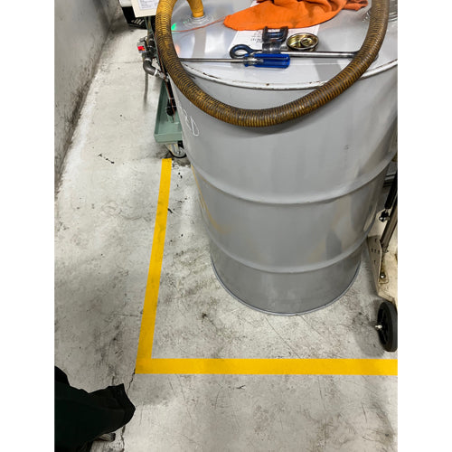 ESCO(エスコ) 50mmx20m 油面用強力ラインテープ(白) EA944RR-31