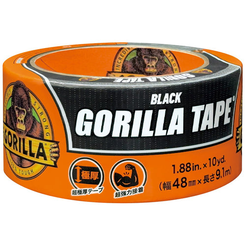 呉工業(KURE) 48mmx9.1m 超強力ダクトテープ(手切れ/黒) 1788