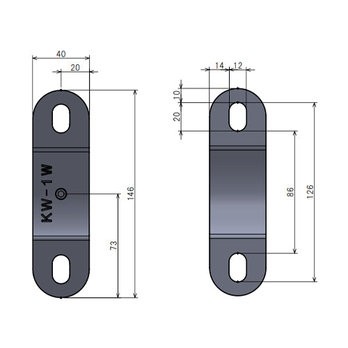 ESCO(エスコ) 48.6mm パイプジョイント(両締ボルト止金具) EA948TF-15A