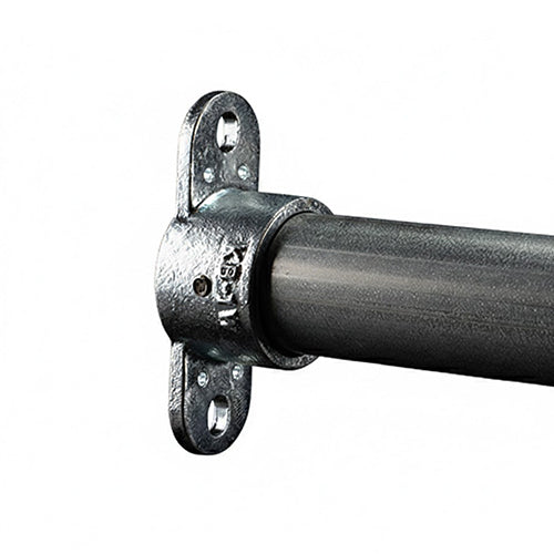 ESCO(エスコ) 48.6mm パイプジョイント(両締ボルト金具/ベース) EA948TF-18
