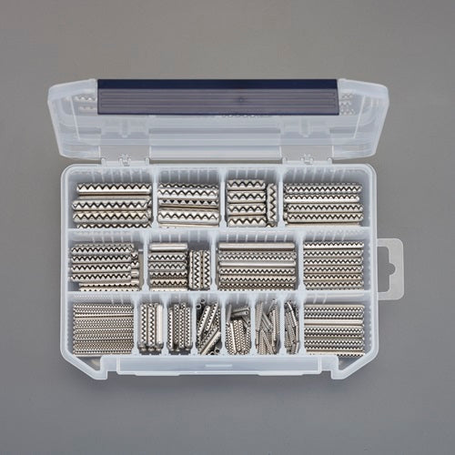 ESCO(エスコ) 波型スプリングロールピンセット(ステンレス製) EA949JB-12