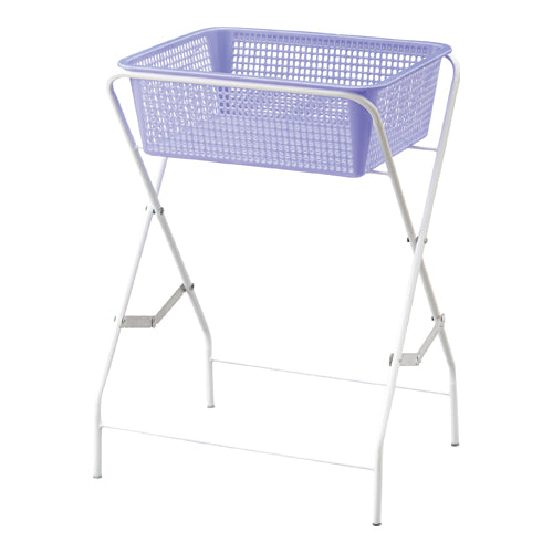 山崎産業(CONDOR) 370x495x680mm 折りたたみバスケット(1段) FU774-000X-MB