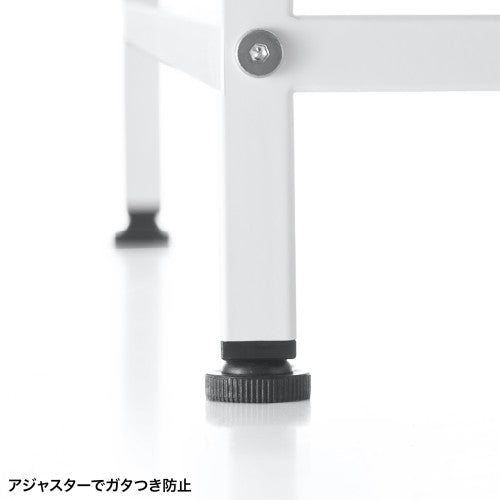 サンワサプライ 640x400x700mm 机上ラック MR-70W