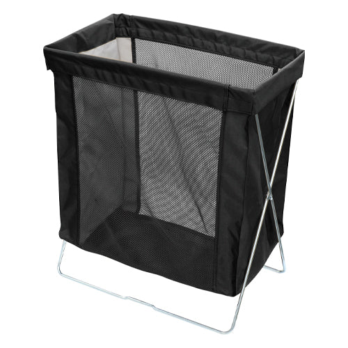 山崎産業(CONDOR) 440x250x510mm 折りたたみサイドメッシュワゴン FU775-000X-MB