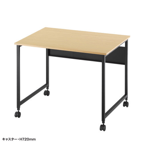 サンワサプライ 800x 700x700・720mm ミーティングテーブル(木目) SH-FX0970M