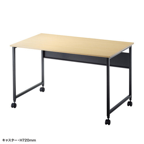 サンワサプライ 1200x 700x700・720mm ミーティングテーブル(木目) SH-FX1270M