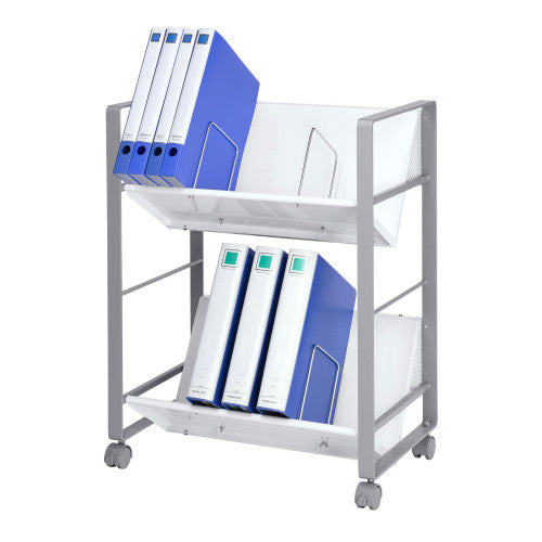 サンワサプライ 550x350x 695mm ファイルワゴン WG-50N2